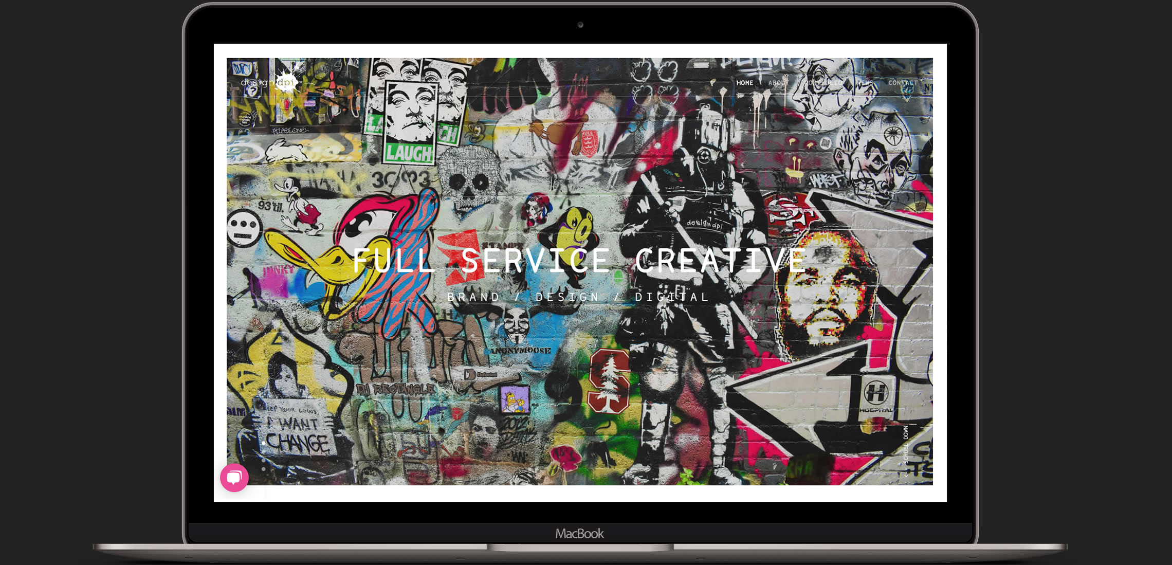 design dpi Macbook Mockup