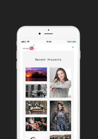 design dpi Mobile Web Design