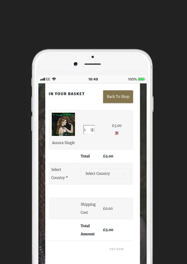 Hayley Griffiths Mobile Web Design