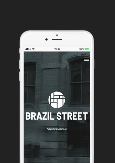 Brazil Street Mobile Web Design