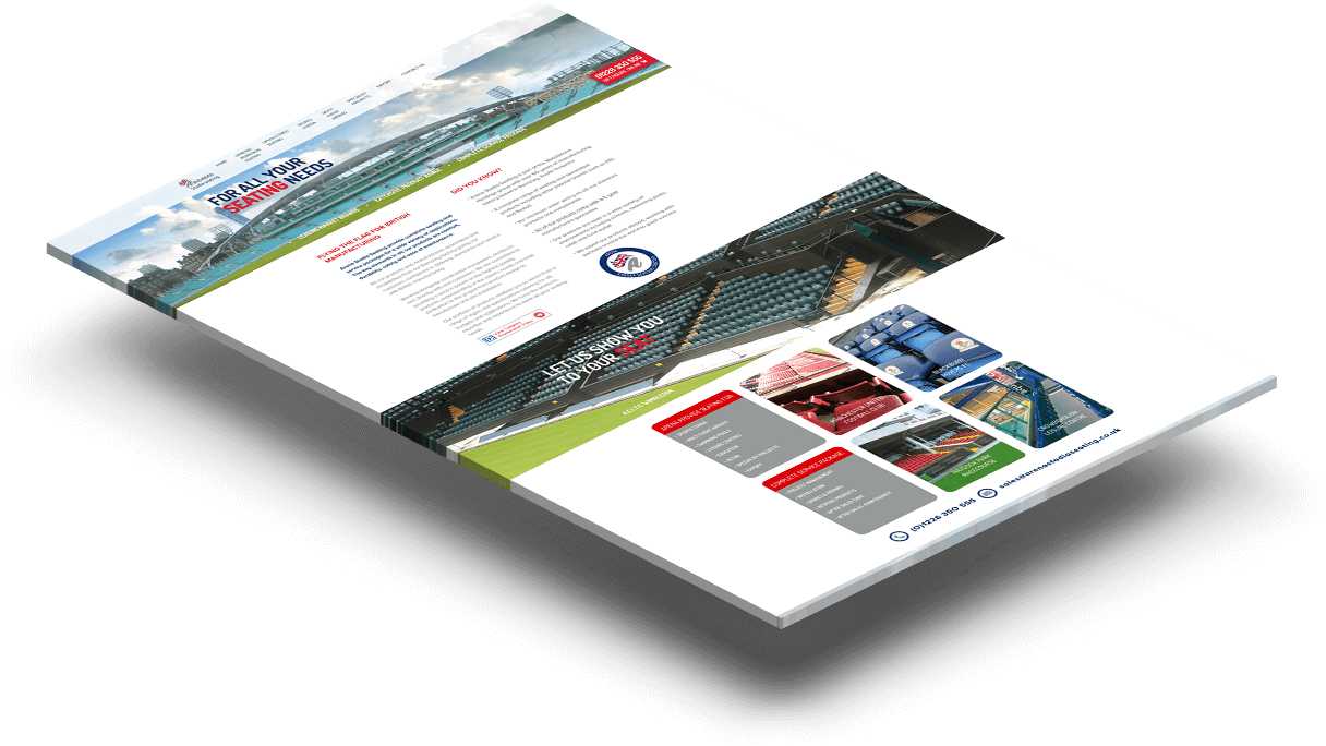 Arena Stadia Seating Isometric Card