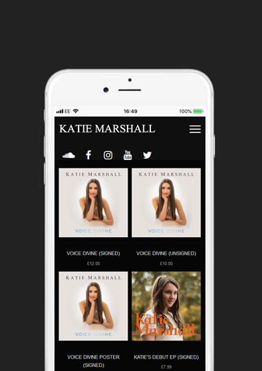 Katie Marshall Mobile Web Design