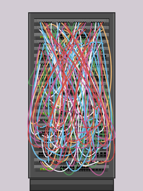 Slim Cat6a Patch Cable Animation