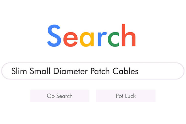 Slim Cat6a Patch Cable Animation