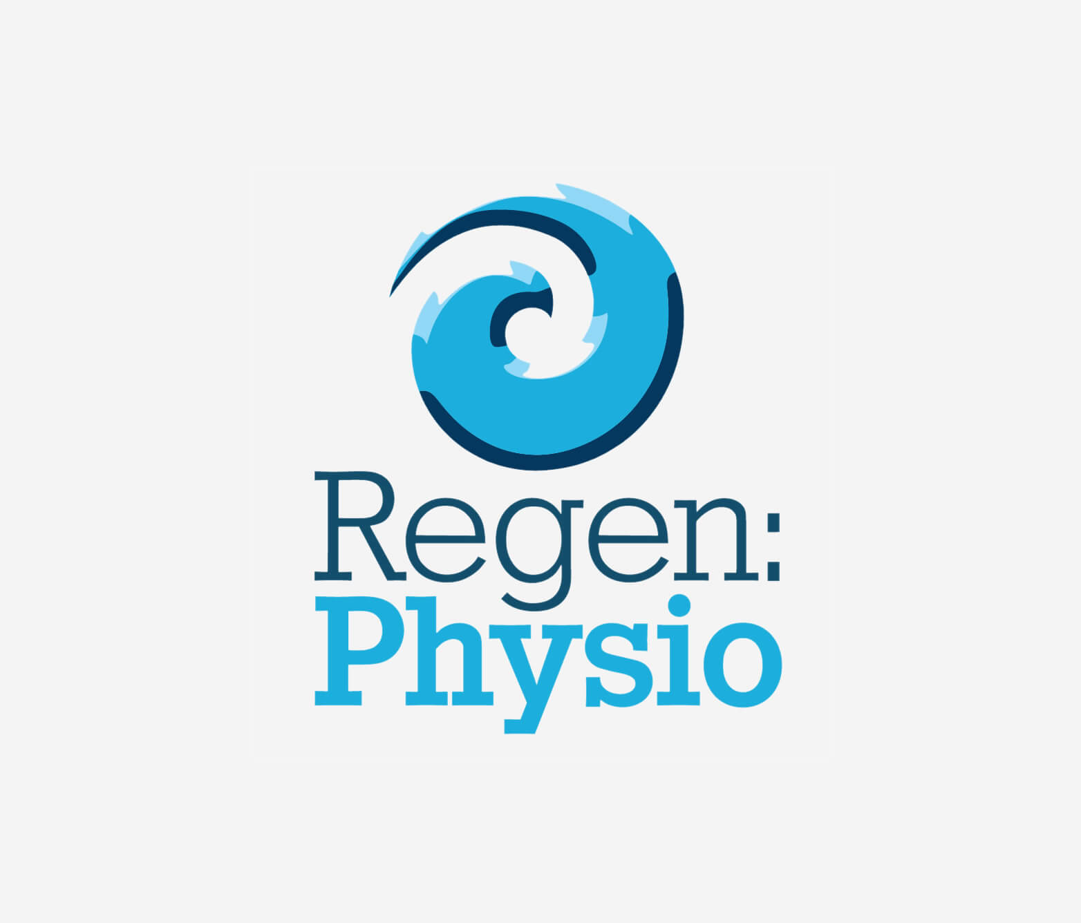 Regen Physio Logo Design