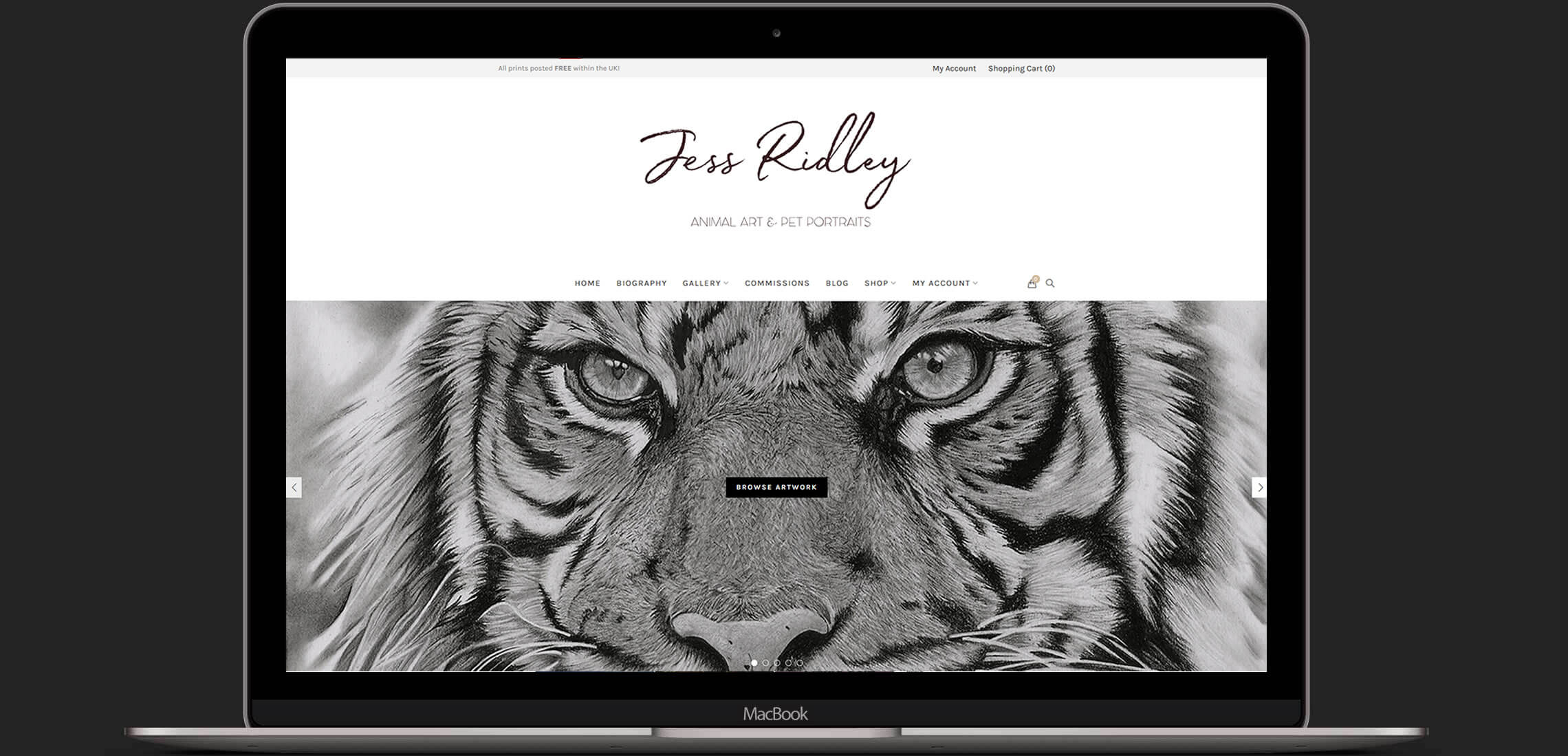 Jess Ridley Art Macbook Mockup