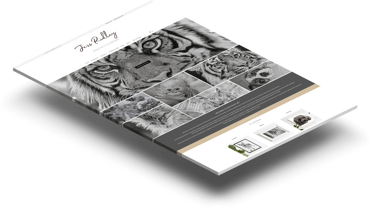 Jess Ridley Art Isometric Card